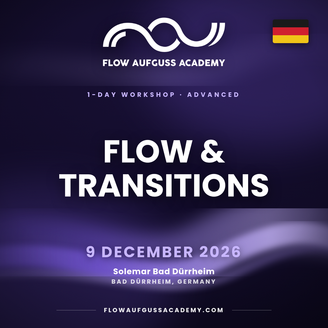Flow & Transitions Aufguss Workshop at Solemar Bad Dürrheim | 9.12.26